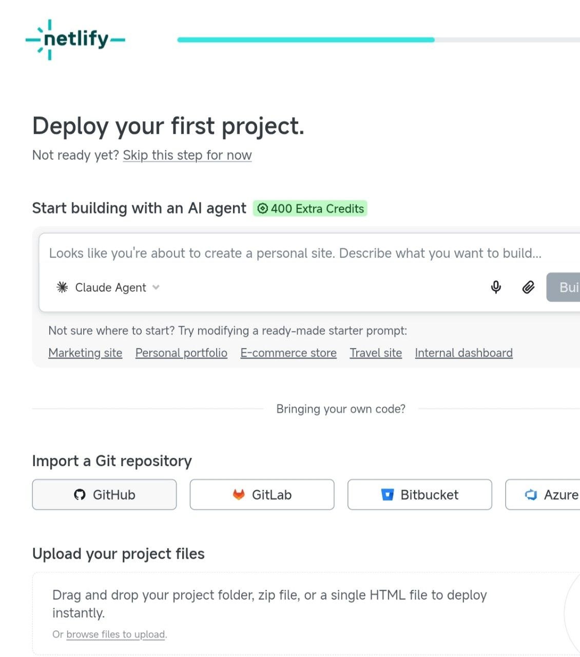 Add new project