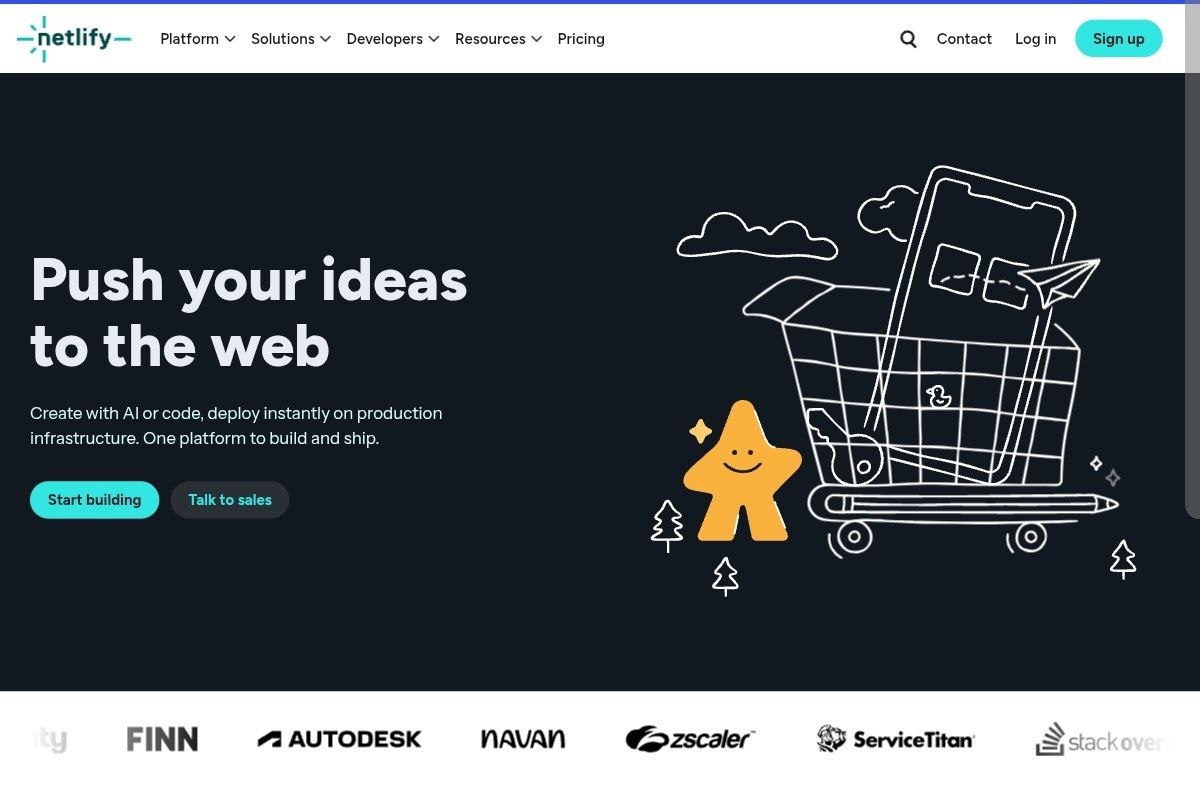 Netlify 首页