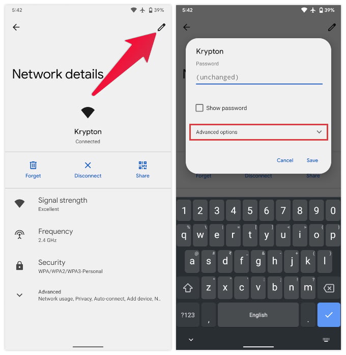 Android 当前 Wi-Fi 的网络详情